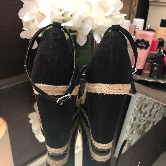 NWOT - High wedge heels, never worn. - Picture 3 of 4